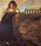 Francisco Goya Leocadia oil